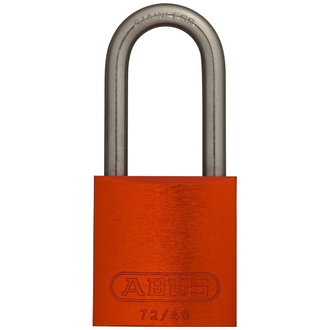 ABUS Vorhangschloss Aluminium 72IB/40HB40 orange gl.