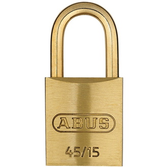 ABUS Vorhangschloss Messing 45MB/15 B/SB