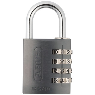 ABUS Zahlenschloss 145/40 titanium Lock-Tag