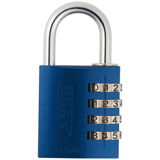 ABUS Zahlenschloss 145/40 blau Lock-Tag