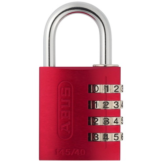 ABUS Zahlenschloss 145/40 rot Lock-Tag