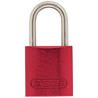 ABUS Vorhangschloss Aluminium 72IB/30 rot vs.