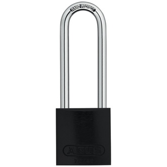 ABUS Vorhangschloss Aluminium 72/40HB75 schwarz vs.