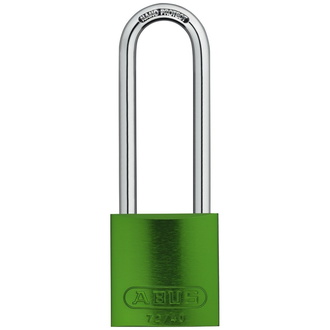 ABUS Vorhangschloss Aluminium 72/40HB40 grün vs.