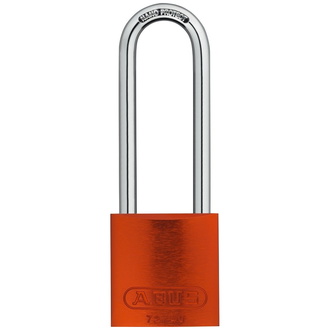 ABUS Vorhangschloss Aluminium 72/40HB40 orange vs.