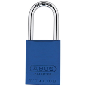 ABUS Vorhangschloss Service 83AL/40 blau ohne Zylinder