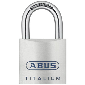 ABUS Vorhangschloss TITALIUM 80TI/45 B/SB