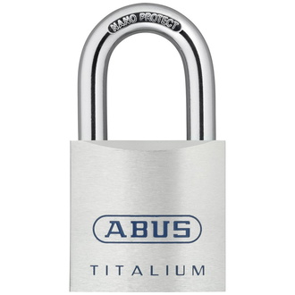 ABUS Vorhangschloss TITALIUM 80TI/50 vs. Lock-Tag