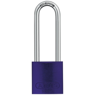 ABUS Vorhangschloss Aluminium 72/40HB40 lila gl.