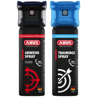 ABUS Abwehrspray SDS80 inkl. Trainingsspray TwinPack B