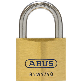 ABUS Vorhangschloss Messing 85WYIB/40 vs.