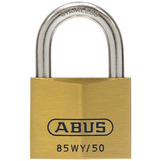 ABUS Vorhangschloss Messing 85WYIB/50 vs.