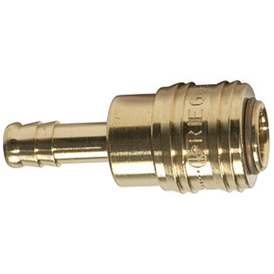 Riegler SchnellverschlusskupplungNW 7,2, Messing, connect-line, Tülle 13mm