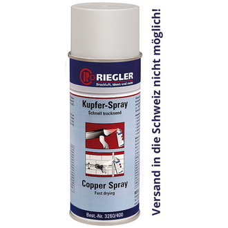 Riegler Kupfer-Spray, Temperatur max. 300 °C, 400 ml