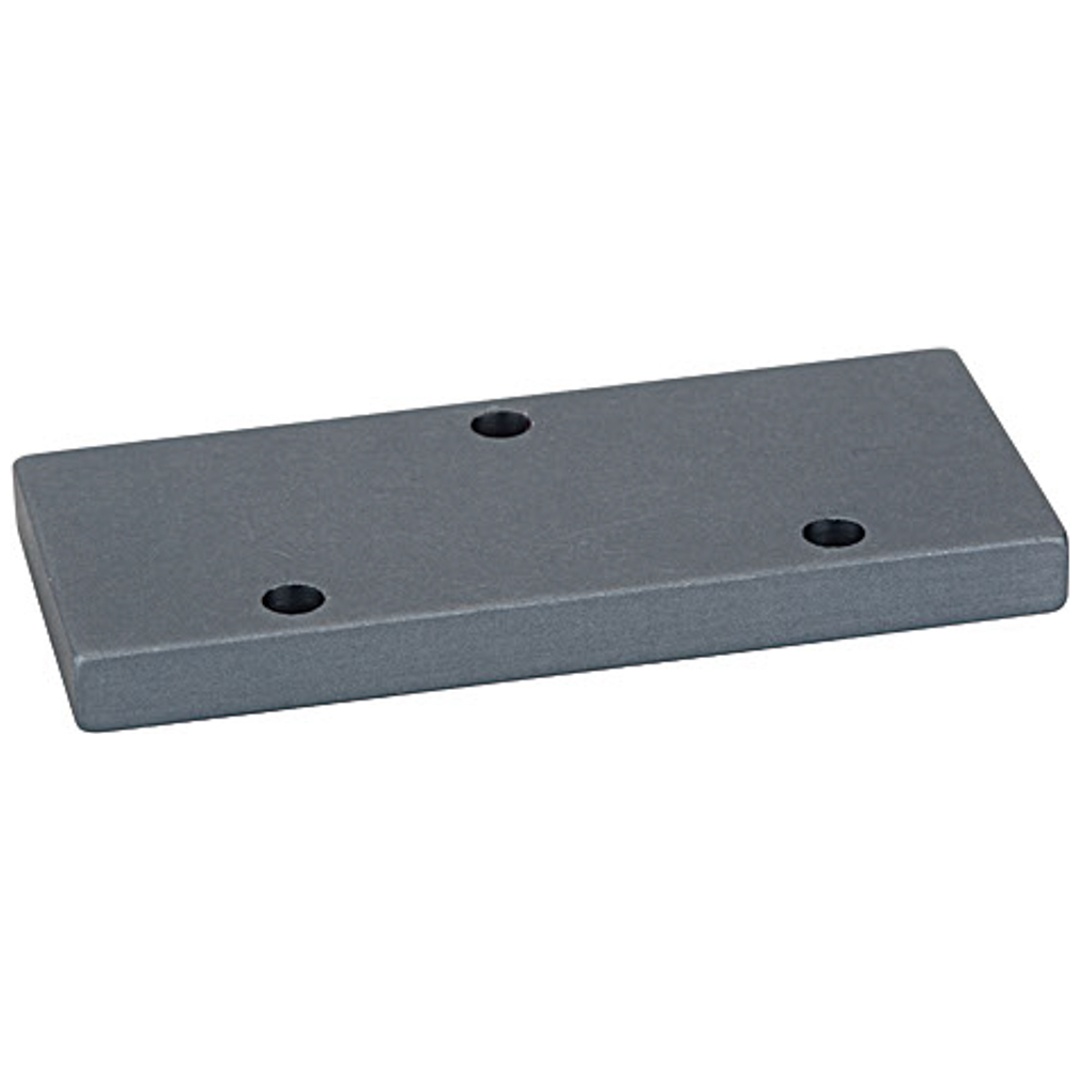 Riegler Abdeckplatte für Grundplatte G 3/8 für Anschlussfläche G 1/4