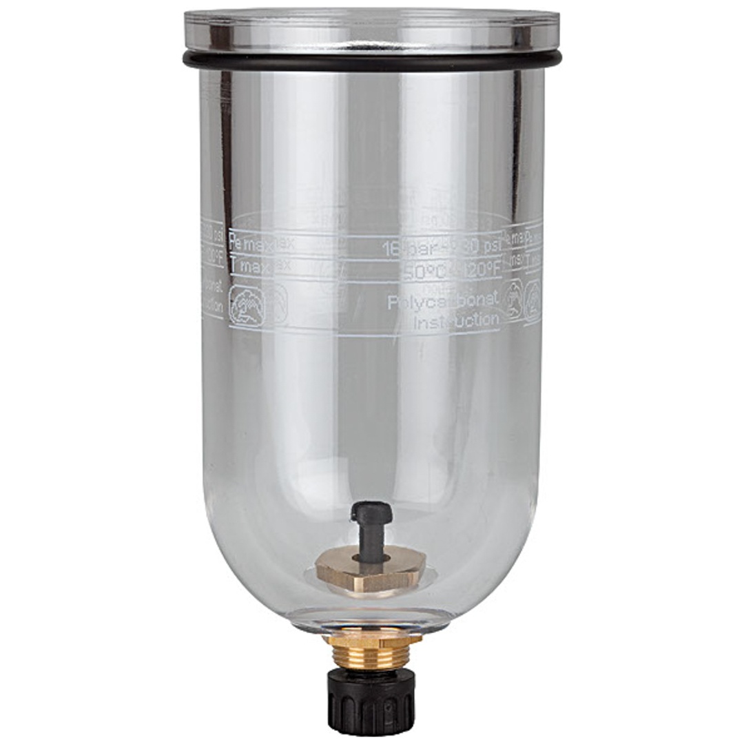 Riegler Polycarbonatbehälter, für Filterregler/Filter »Standard«, BG 2
