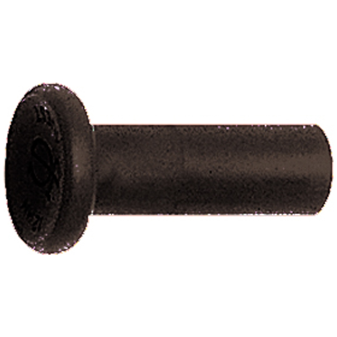Riegler Verschlussstopfen POM, Stutzen 22 mm, Farbe schwarz