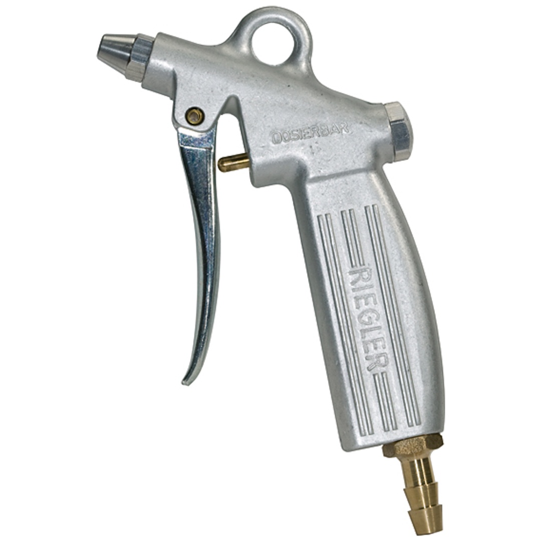 Riegler Blaspistole Aluminium, dosierbar, Tülle 9mm, Düse 1,5mm