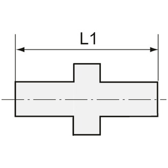 Riegler Doppelgewindenippel red., G 2, G 1, AG, SW 61, ES 1.4408