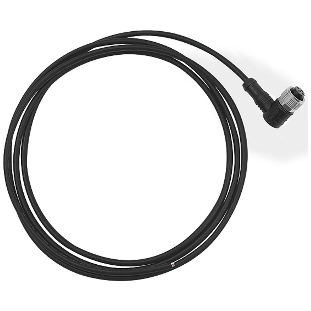 Riegler Anschlussstecker gerade, 4-polig, mit PUR-Kabel 5 m