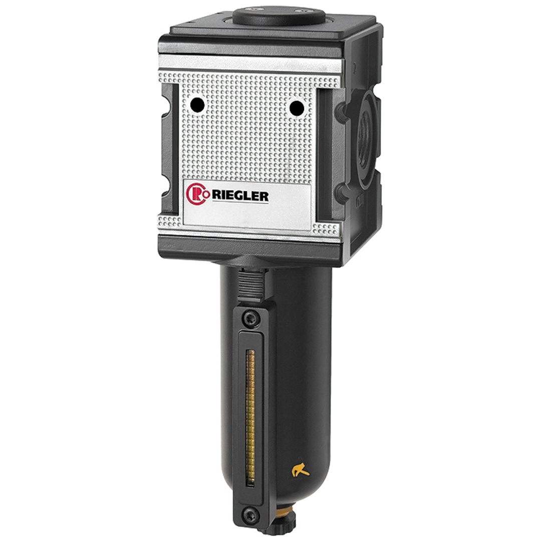 Riegler Vorfilter »multifix«, mit Metallbehälter, 0,3 µm, BG 4, G 1