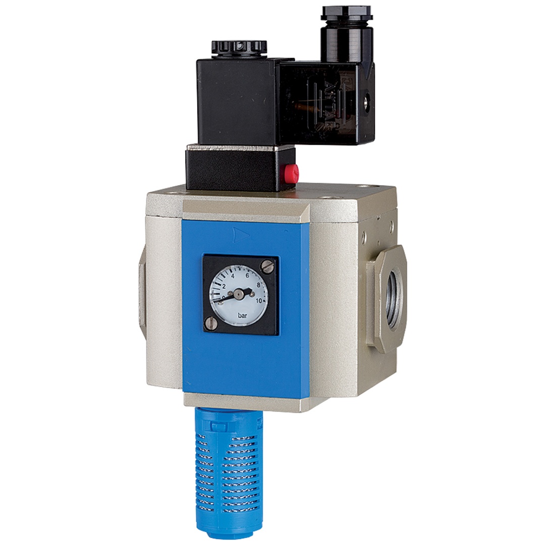 Riegler 3/2-Wege-Anfahrventil »G«, 230 V AC / 50 Hz, BG 400, G 1/2