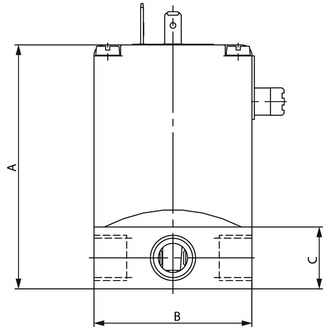 Riegler 2/2 We-MV, NC, MS, G 14, DN 4,0, PN 0-5, FPM, direktg. 12V DC