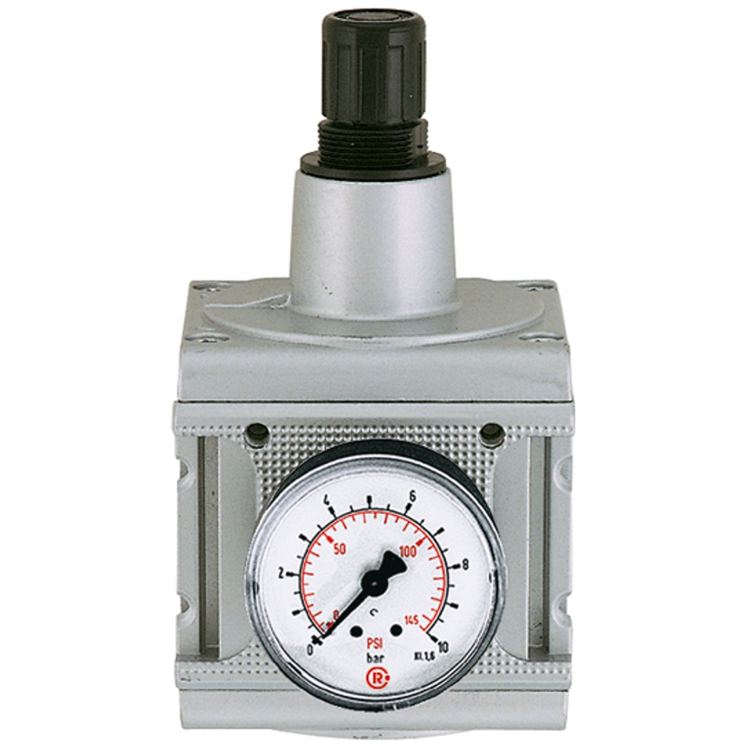 Riegler Druckregler multifix mit Manometer BG5 0,5-10bar G1.