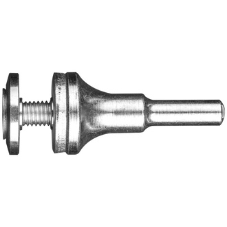 PFERD Aufspannbolzen für Schleifräder mit Bohrung 10 mm, Schaft-Ø 8 mm Spannbereich 6-20 mm