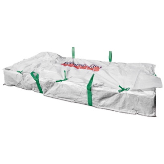 Fortis Plattenbag 260x125x30 cm, Warndruck Asbest, 1500 kg