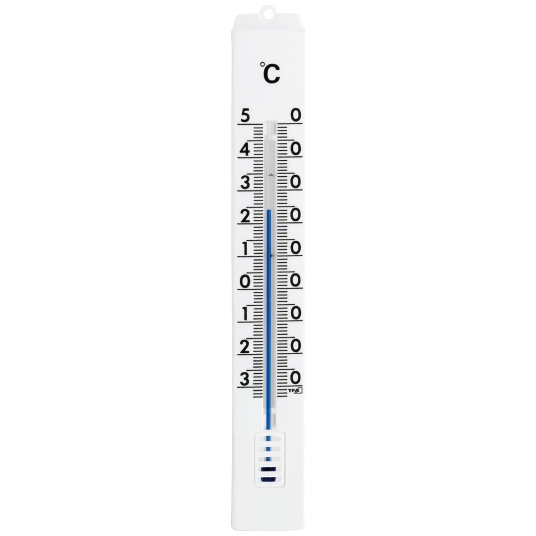 TFA Innen-Außen Thermometer Kunststoff ,weiß