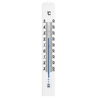 TFA Innen-Außen Thermometer Kunststoff ,weiß