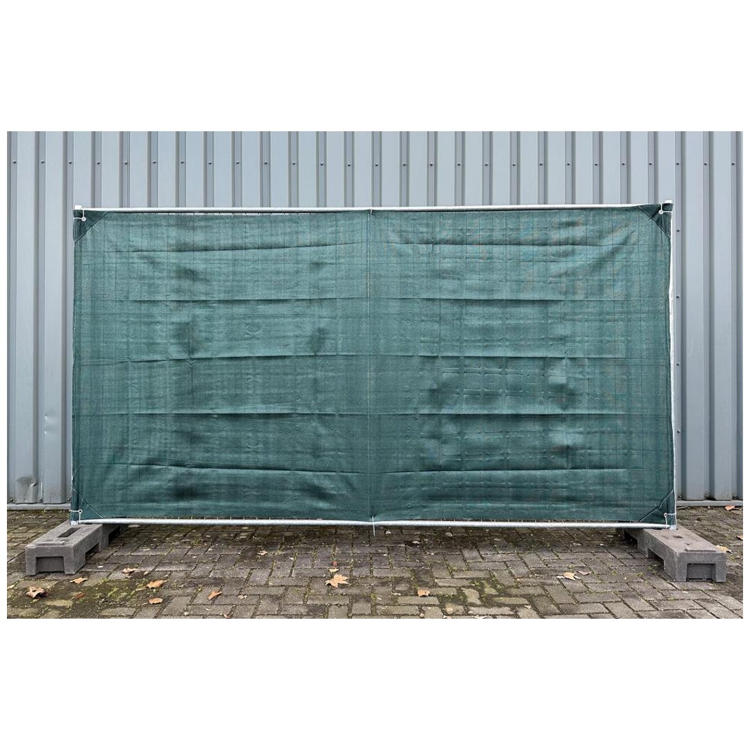 Bauzaunnetz, grün 1,80 m x 3,45 m
