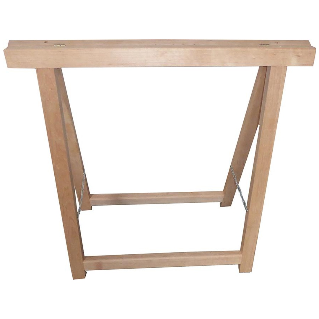 Holzklappbock 75x75 cm, klappbar, Profi
