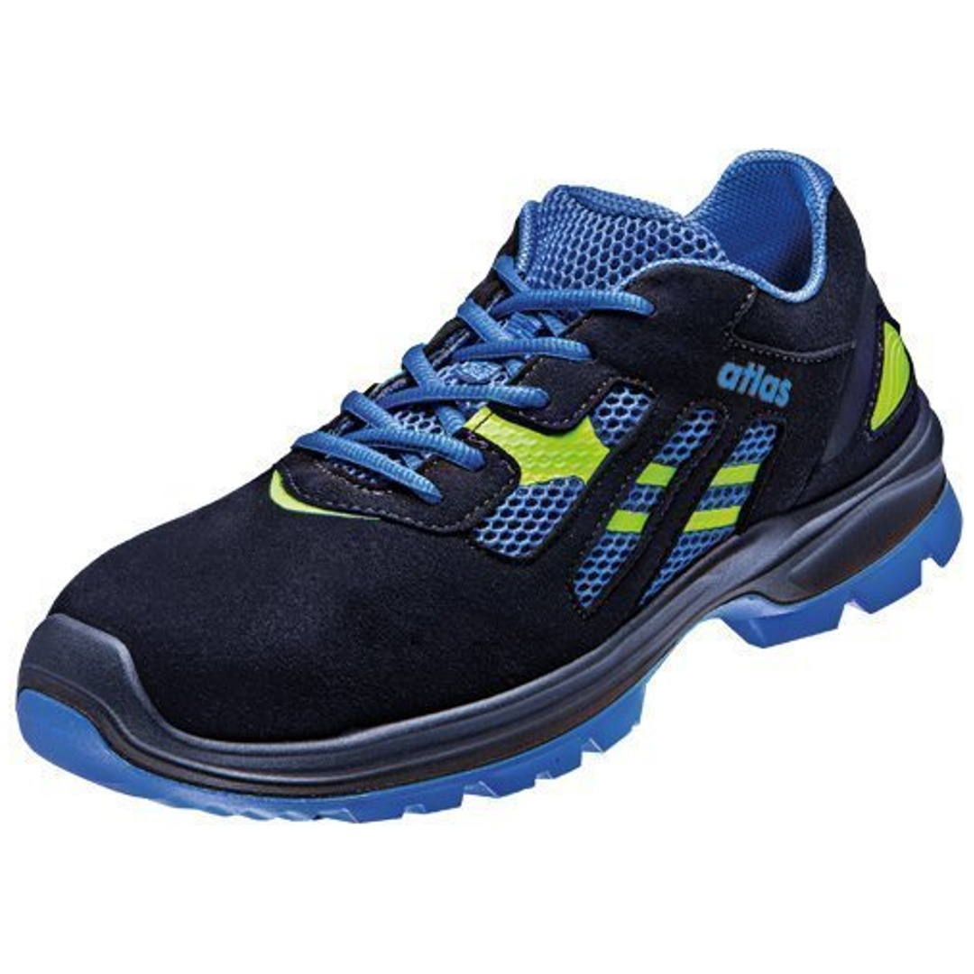 Atlas Sicherheitshalbschuh CF 2 S1 ESD SRC DGUV Gr. 43 schwarz/royalblau