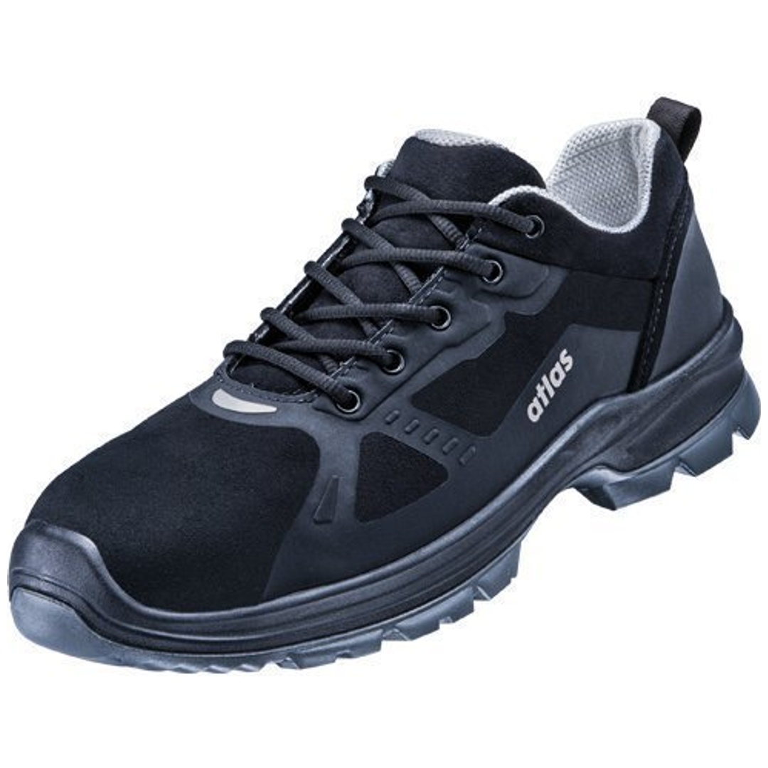 Atlas Sicherheitshalbschuh FLASH 6105 XP S3 ESD SRC DGUV W12 Gr. 44 schwarz/grau