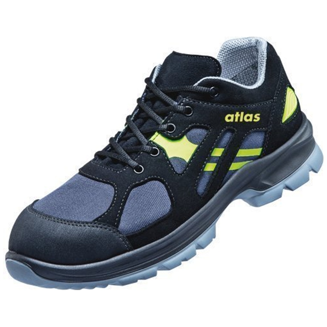 Atlas Sicherheitshalbschuh GTX 6205 XP S3 SRC CI DGUV Gr. 41 schwarz/anthrazit/neon-gelb
