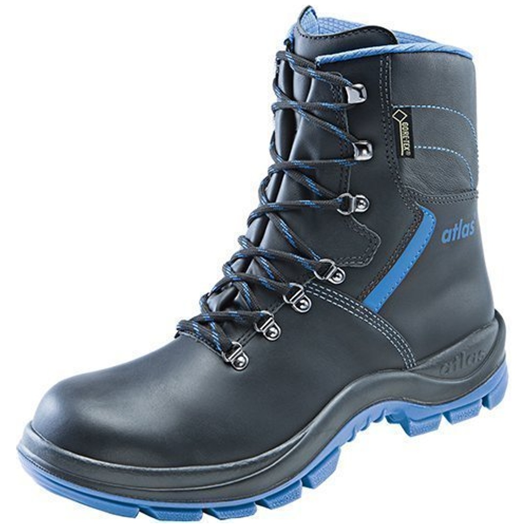 Atlas Sicherheitsstiefel GTX 920 Gore-Tex S3 SRC DGUV Gr.43 schwarz/blau