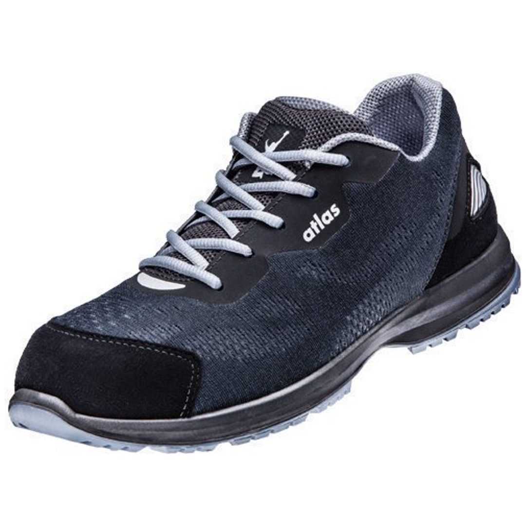 Atlas Sicherheitshalbschuh Damen GX 245 S1P ESD SRC DGUV Gr. 43 anthrazit/schwarz