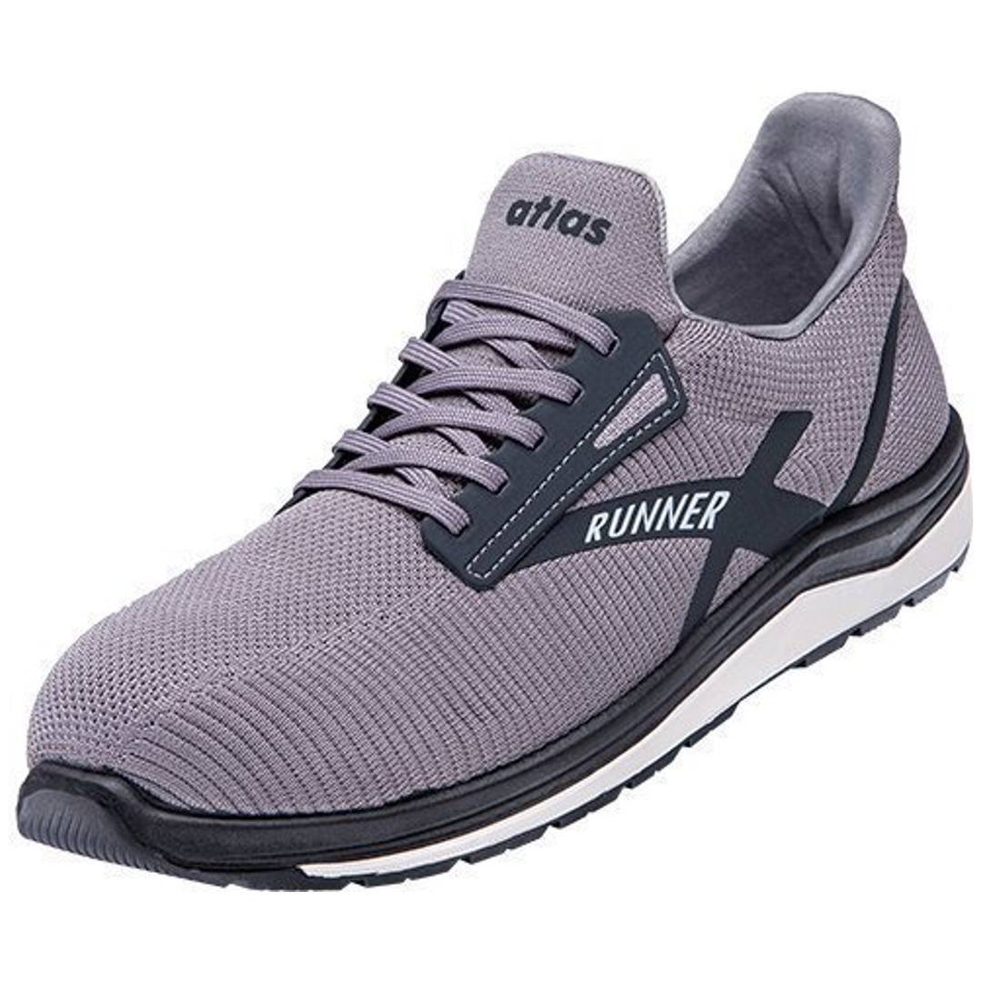 Atlas Sicherheitshalbschuh Runner 65 S1P ESD SRC DGUV Gr. 40 stone grey