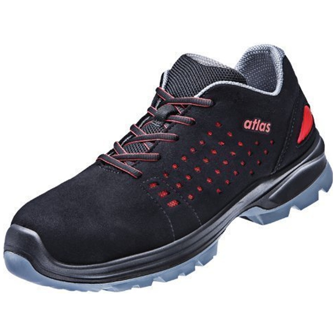 Atlas Sicherheitshalbschuh SL 30 red 2.0 S1 SRC ESD DGUV W12 Gr. 40 schwarz/rot