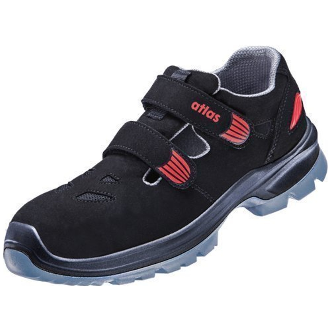 Atlas Sicherheitssandale SL 36 S1 ESD SRC DGUV W12 Gr. 48 schwarz/rot