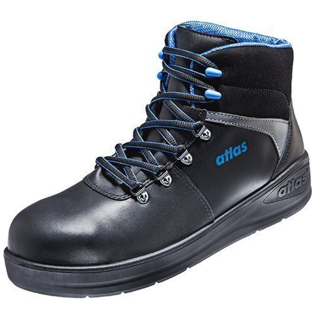 Atlas Sicherheitsstiefel Thermo Tech 800 S3 ESD Gr. 46 schwarz/blau