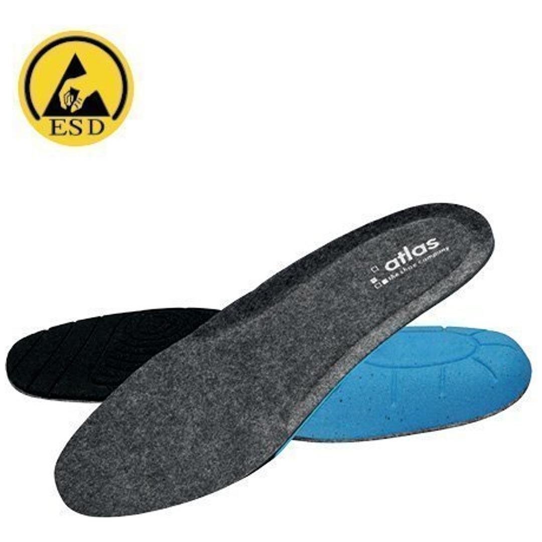 Atlas Thermo Einlegesohle Gr. 44 grau