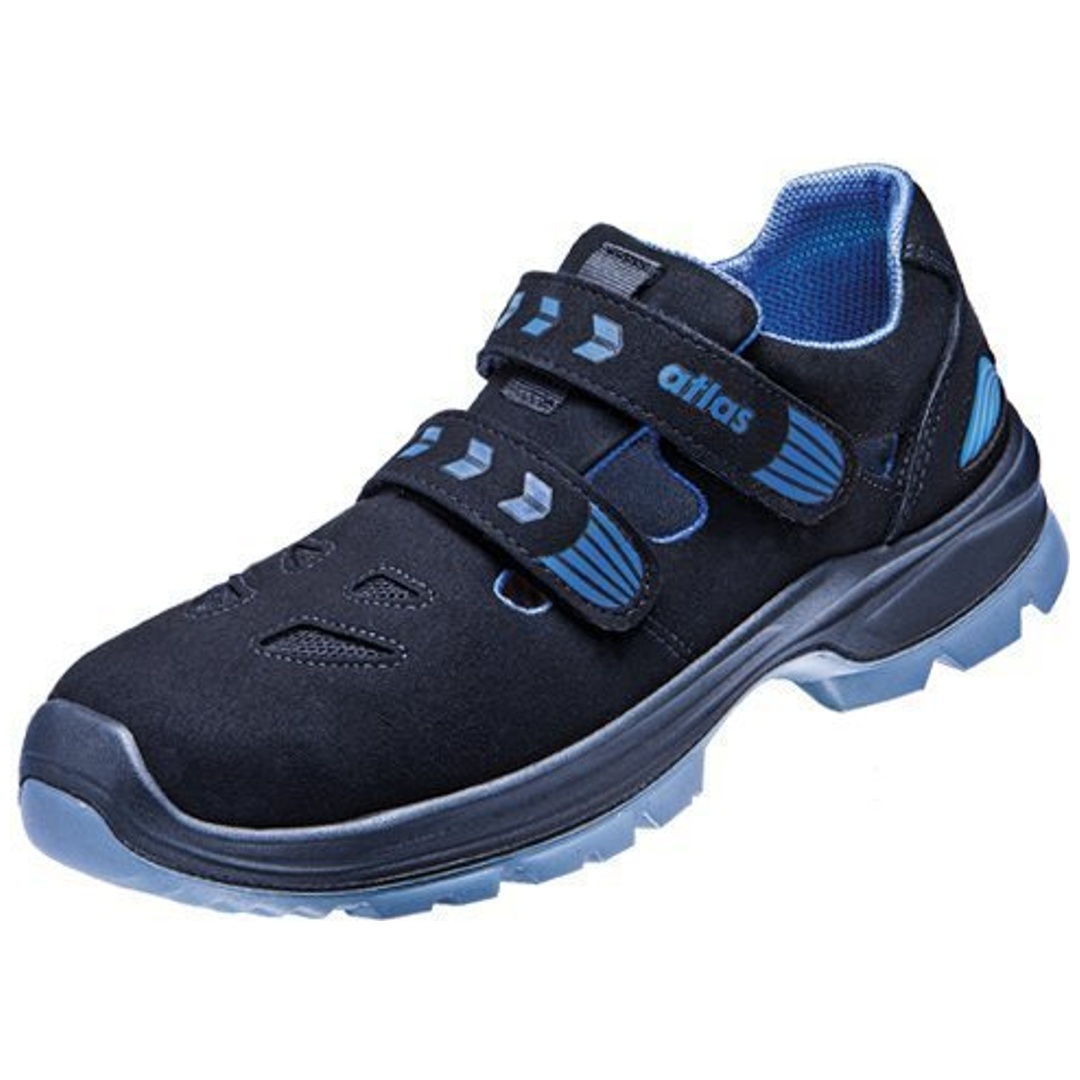 Atlas Sicherheitssandale ALU-TEC 360 S1 ESD SRC DGUV W10 Gr. 40 schwarz/royalblau