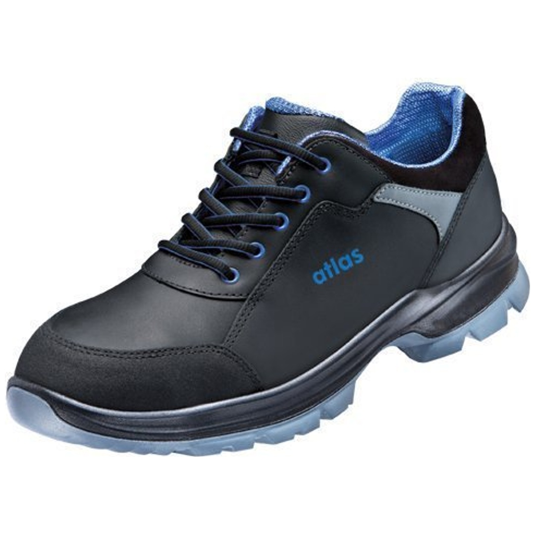 Atlas Sicherheitshalbschuh alu-tec 565 XP S3 ESD SRC DGUV W 10 Gr. 49 schwarz/blau
