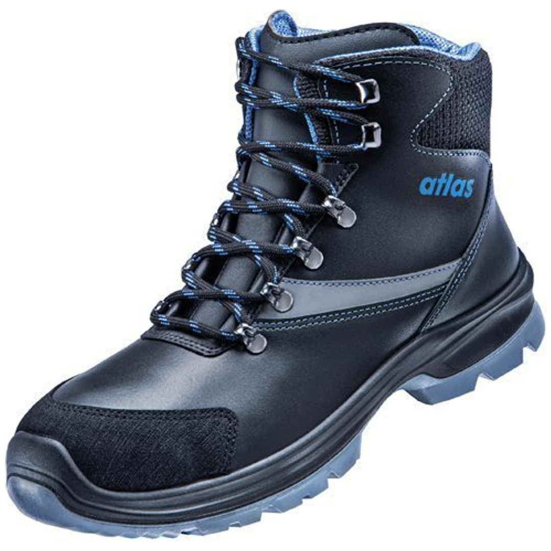 Atlas Sicherheitsstiefel alu-tec 735 XP W12 S3 ESD SRC DGUV Gr. 48 schwarz/grau