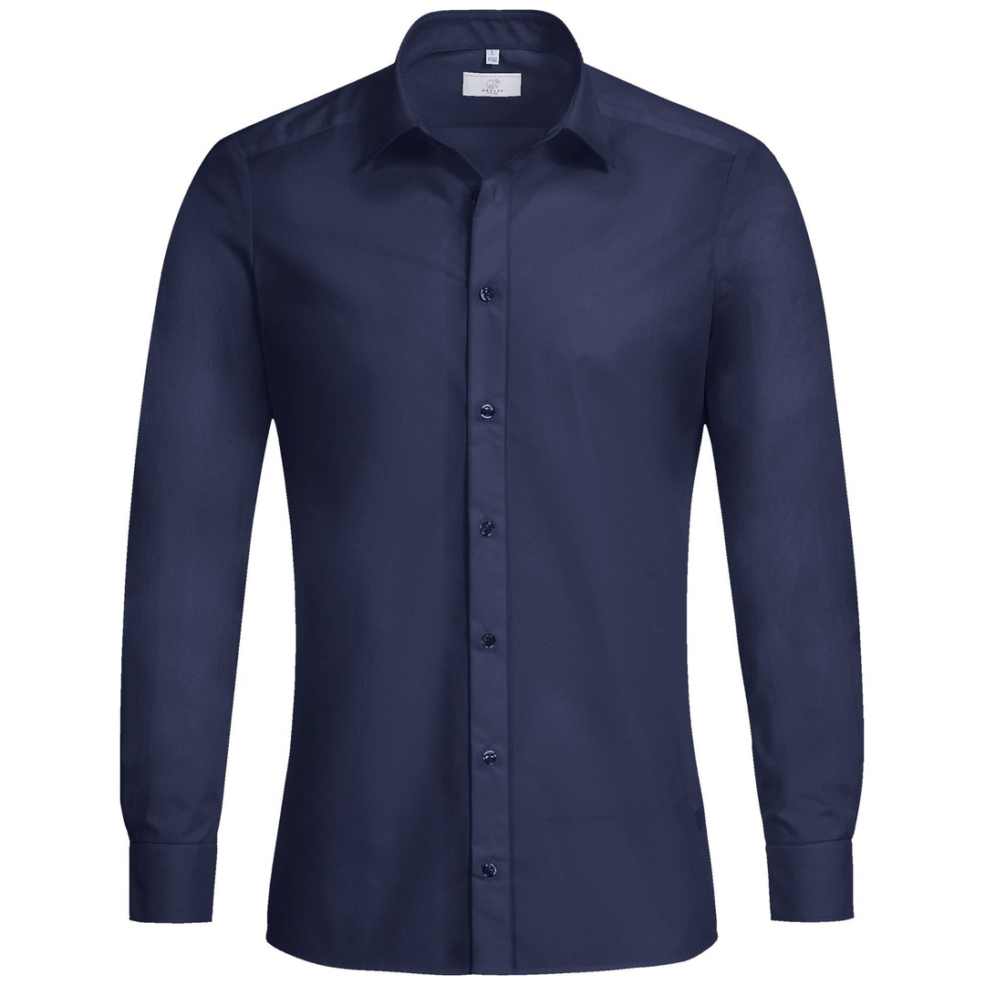 GREIFF Herren Hemd 1/1 SF Basic 6720-1120-20 Gr. 43/44 marine