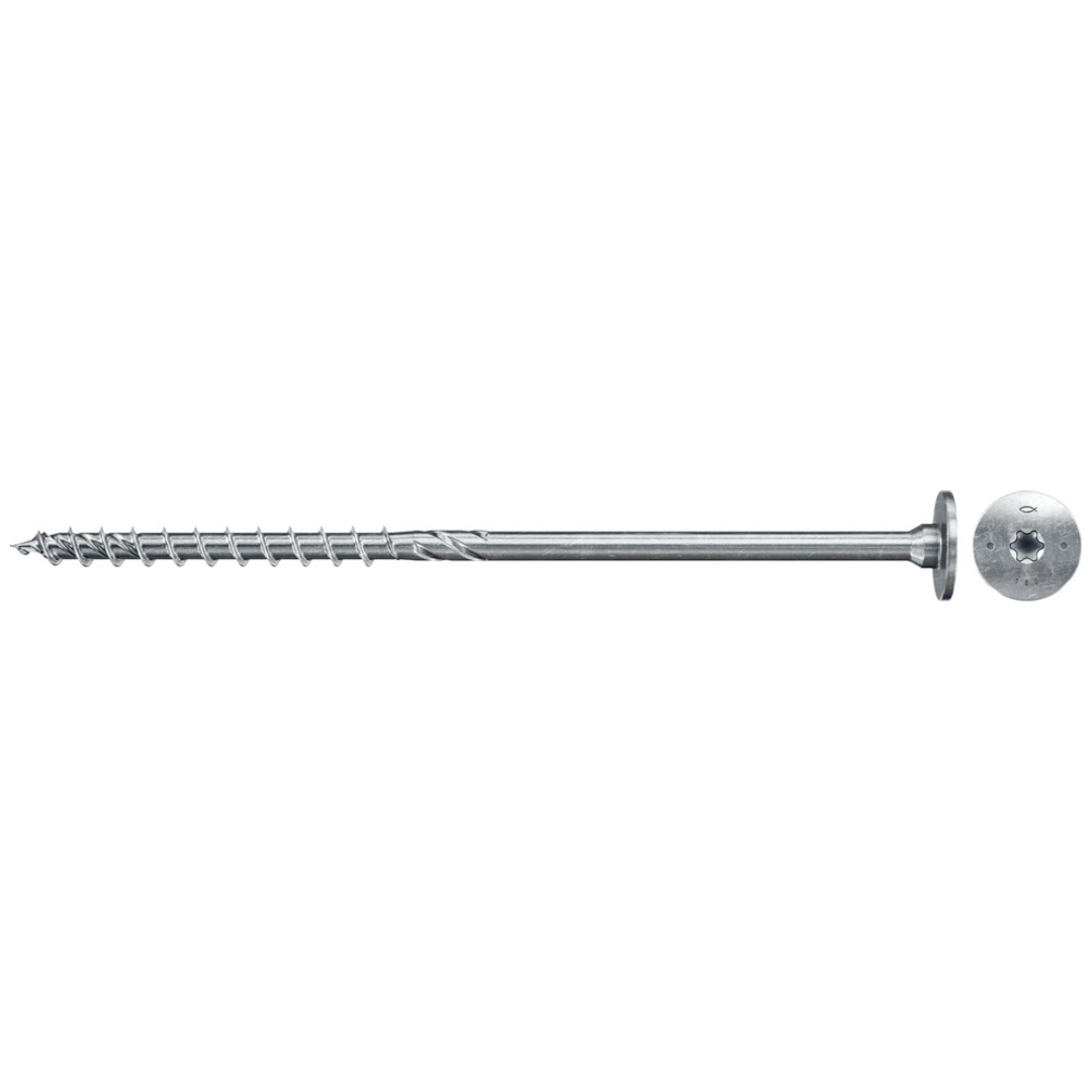 Fischer Holzbauschraube PowerFast II, STP BC II, 8,0x400 ST TX TG blvz 50