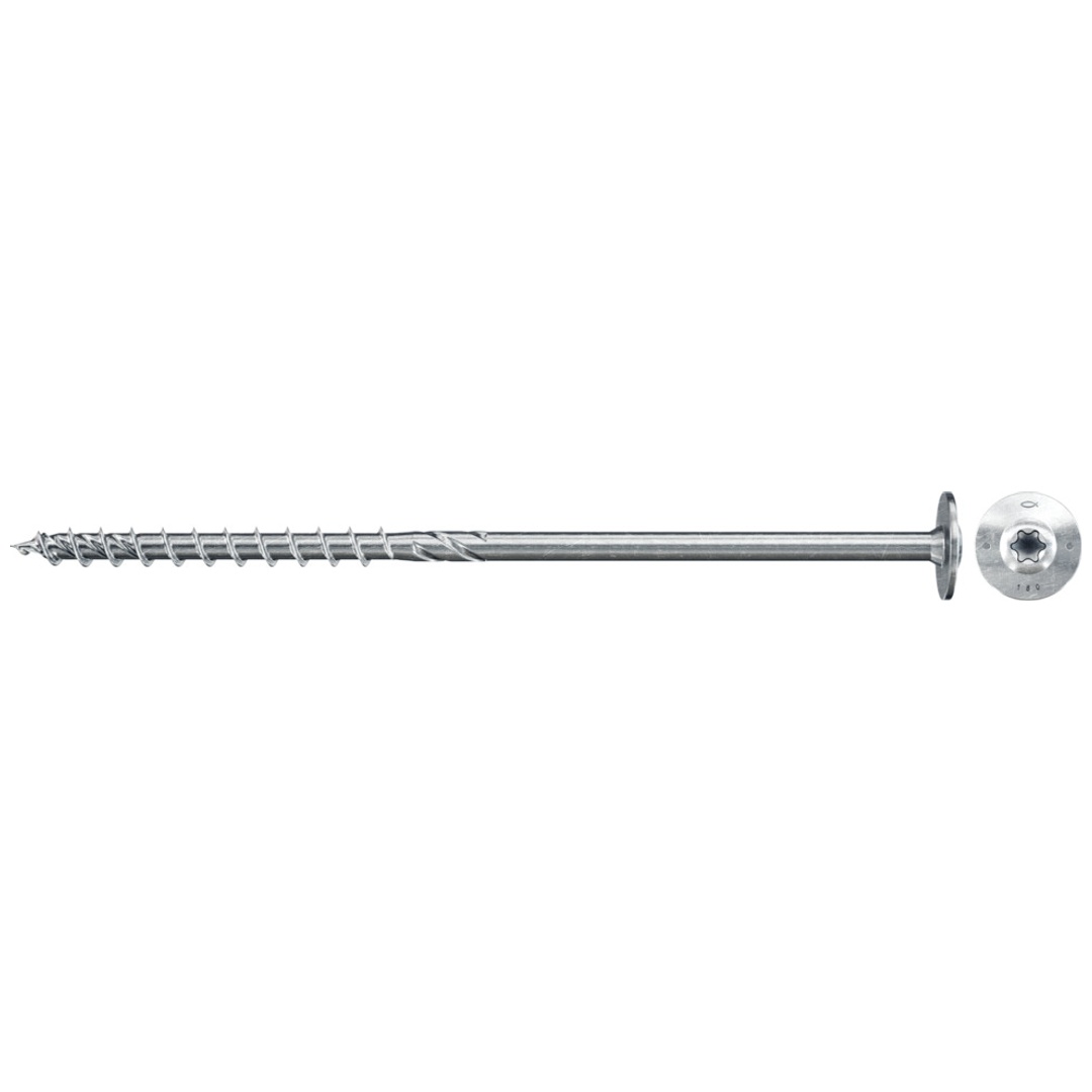 Fischer Holzbauschraube PowerFast II, WTP BC II, 10,0x80 TK TX TG blvz 50